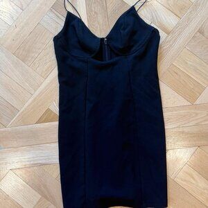 Topshop Petite Women's Black Dress